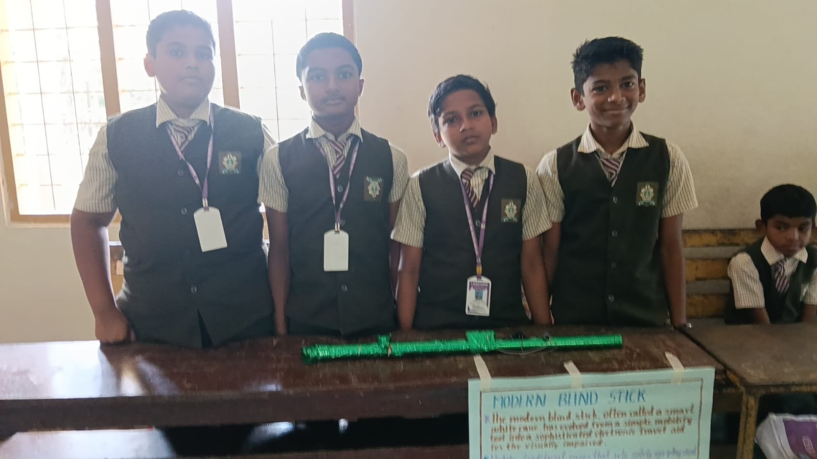 Oxford School Tekday event — assistive smart stick project